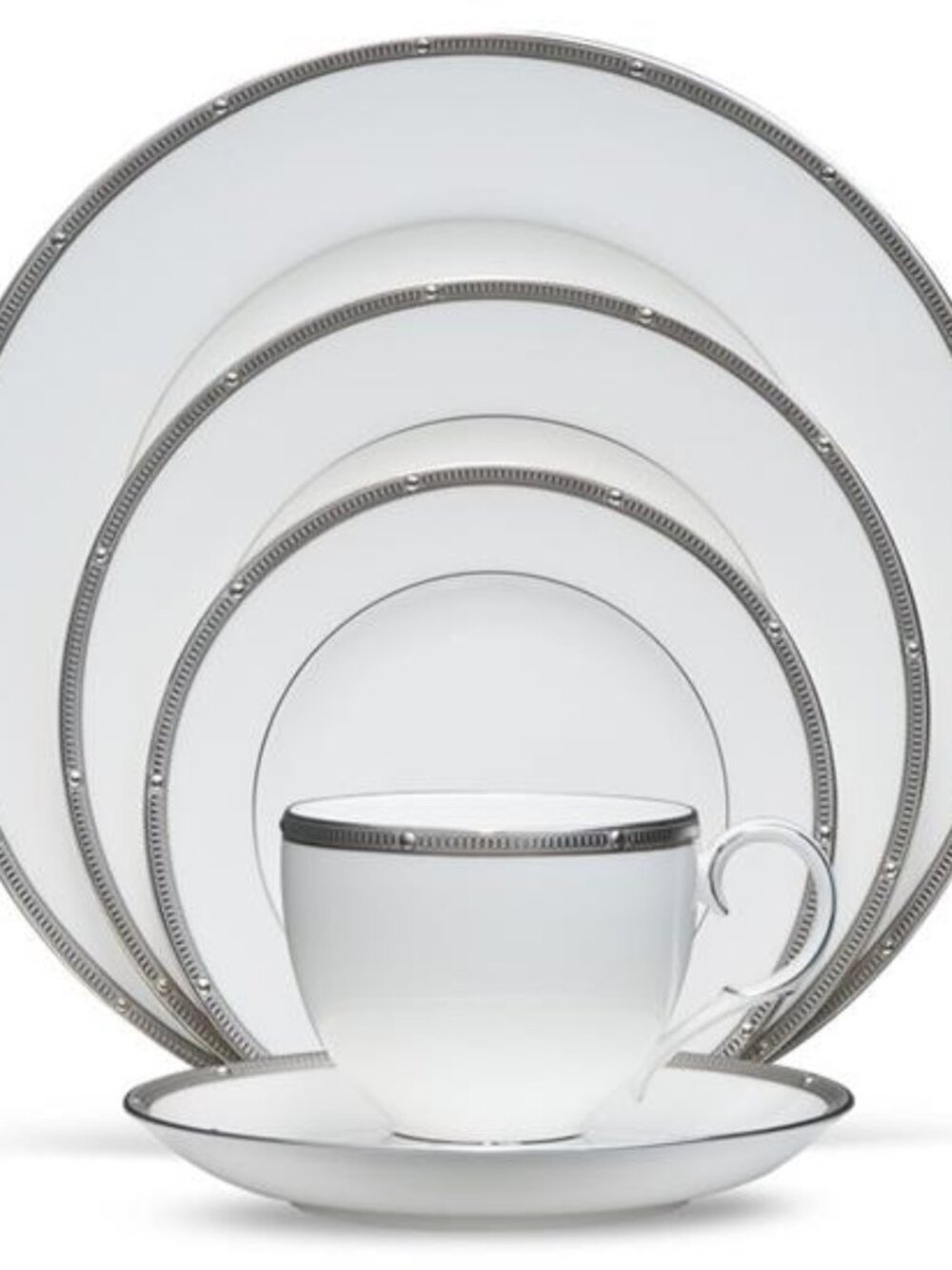 Noritake Rochelle Platinum 5pc Setting